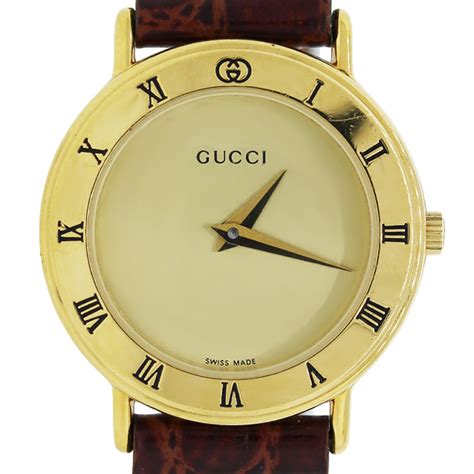 iconic style gucci watch|vintage gucci watches worth.